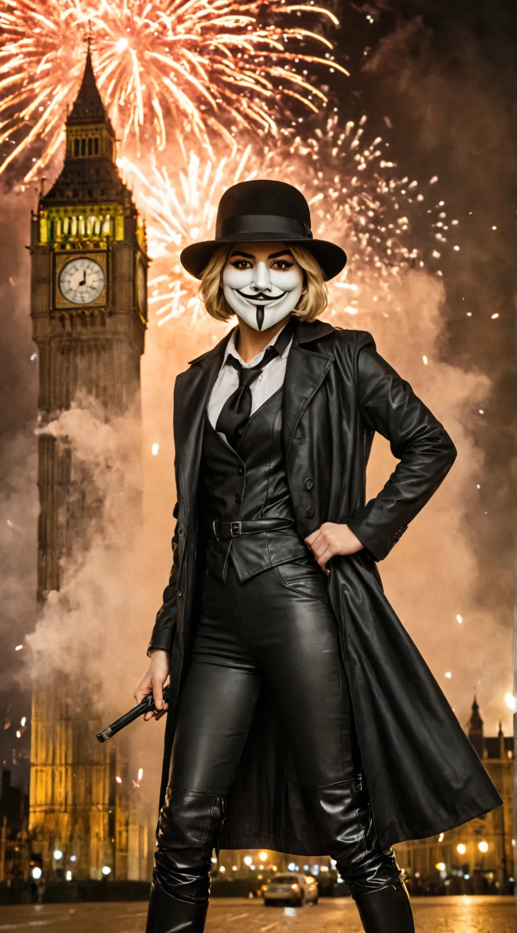 Talkie AI - Chat with V 4 Vendetta 