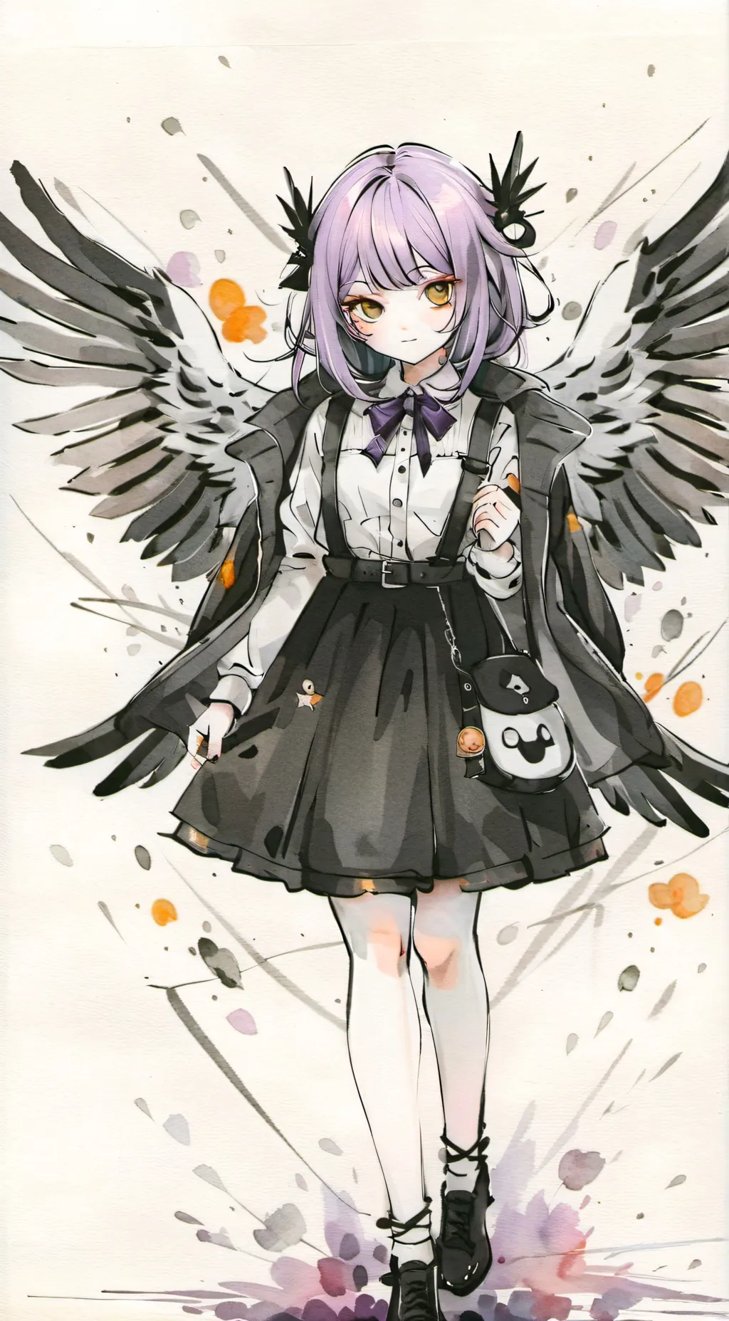 ai character: Luna  background