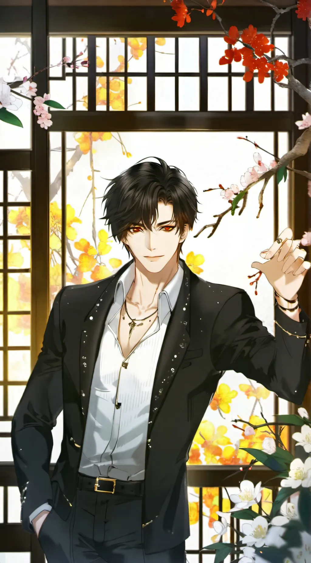 ai character: kidnaper leo  background