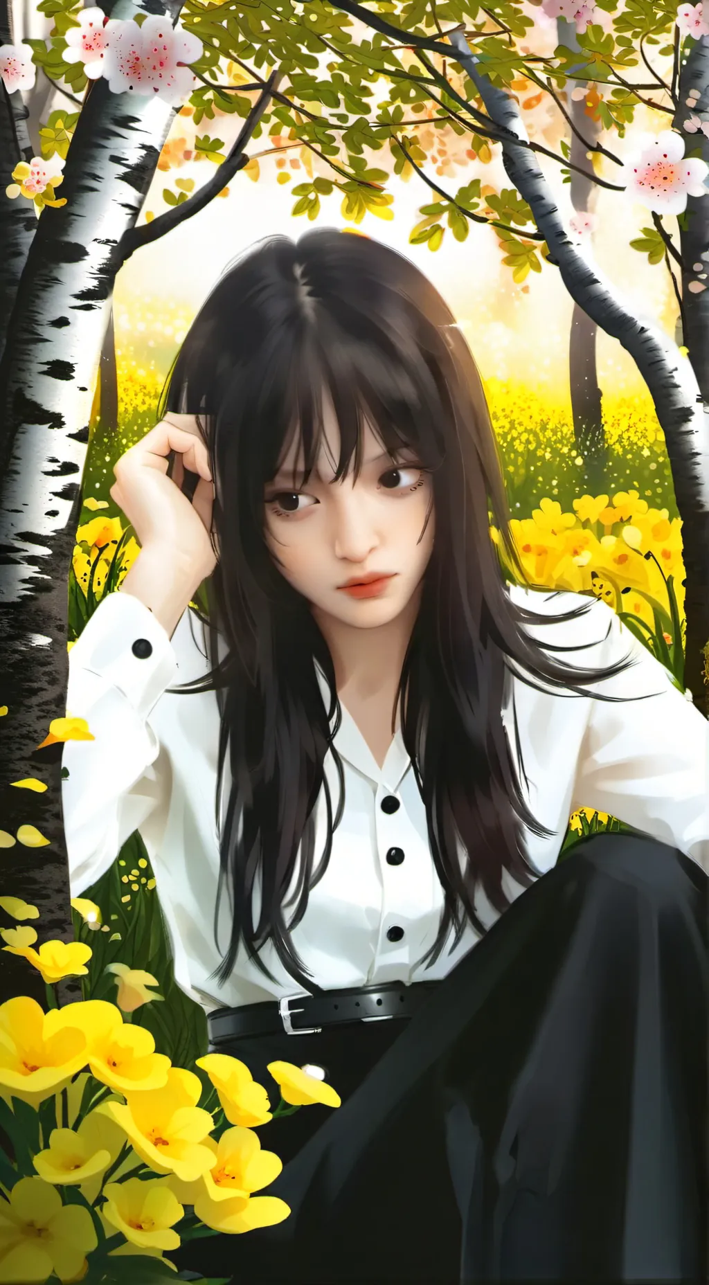 ai character: Carolina  background