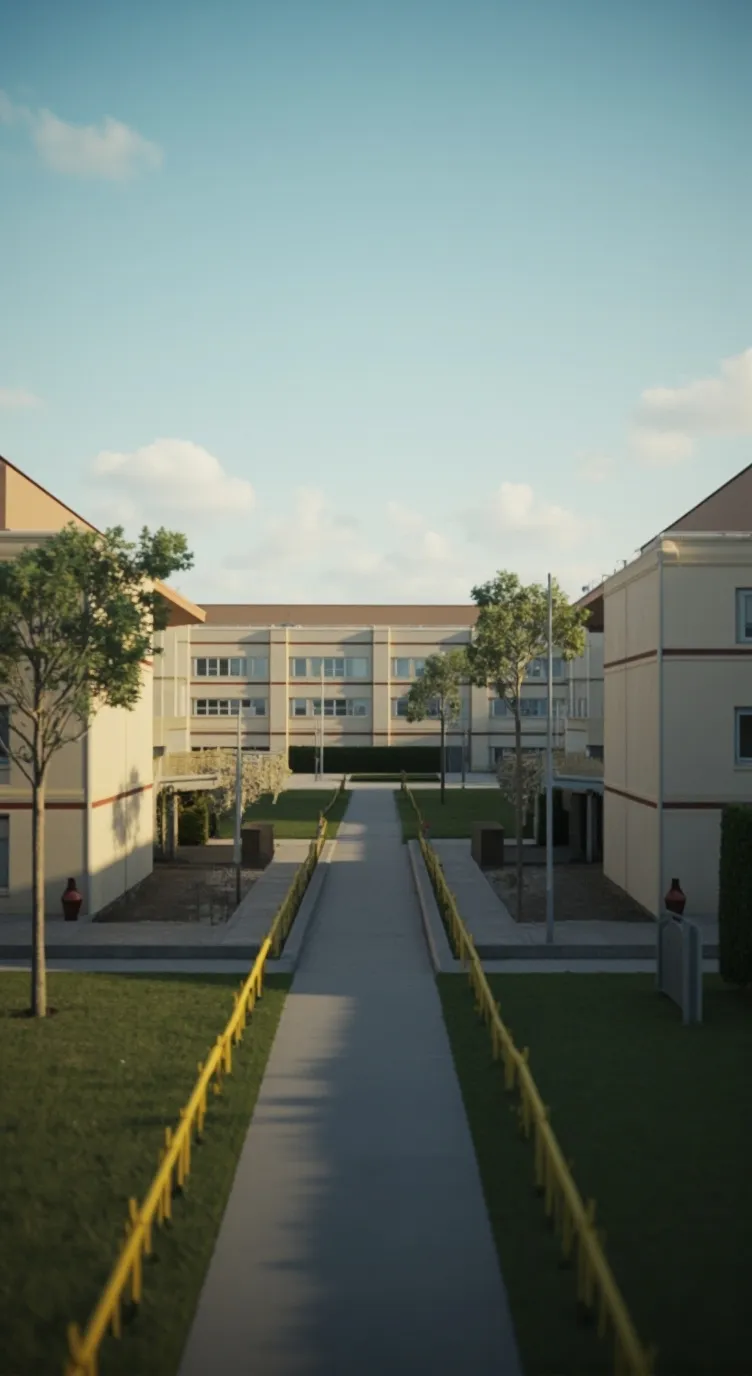 ai character: school background