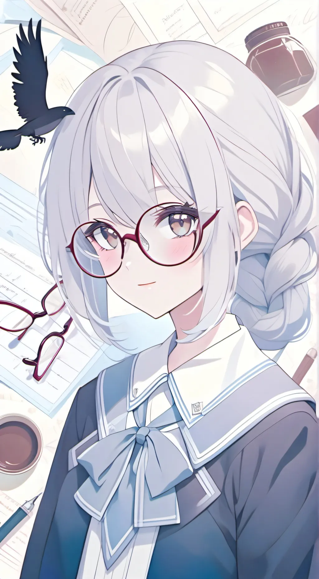 ai character: Lily background