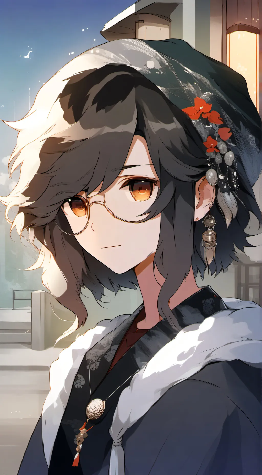 ai character: marca roja background