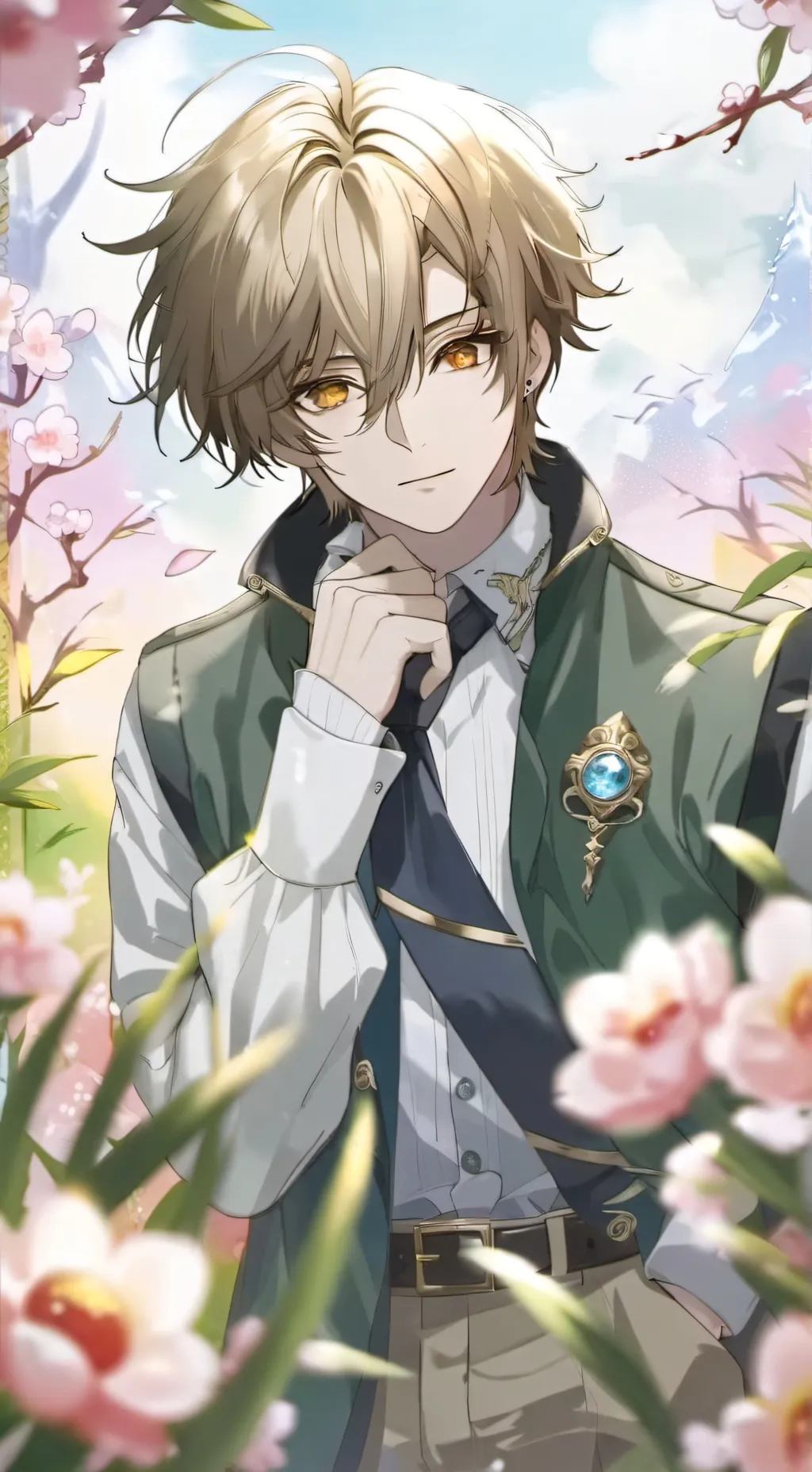 ai character: Louis background