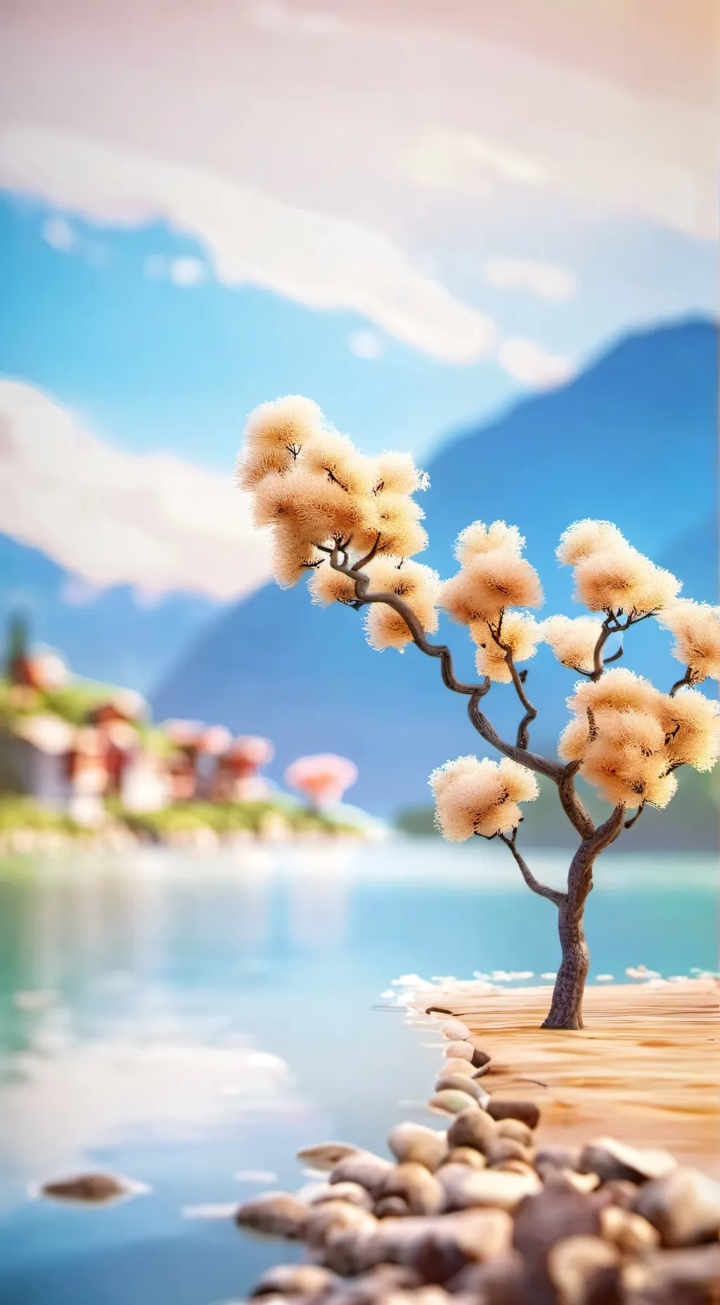 ai character: ★Labubu story★ background