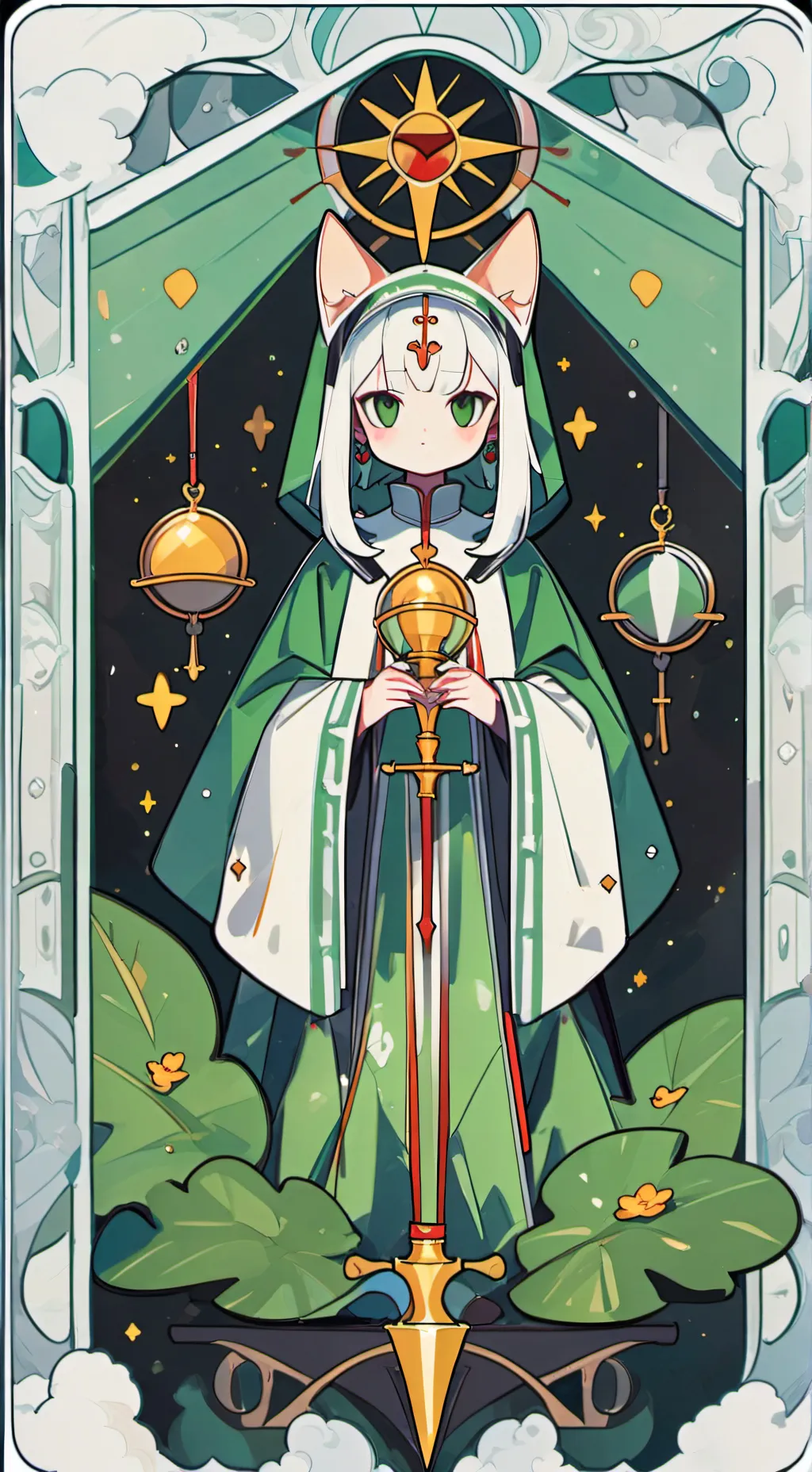 ai character: blueloock! background