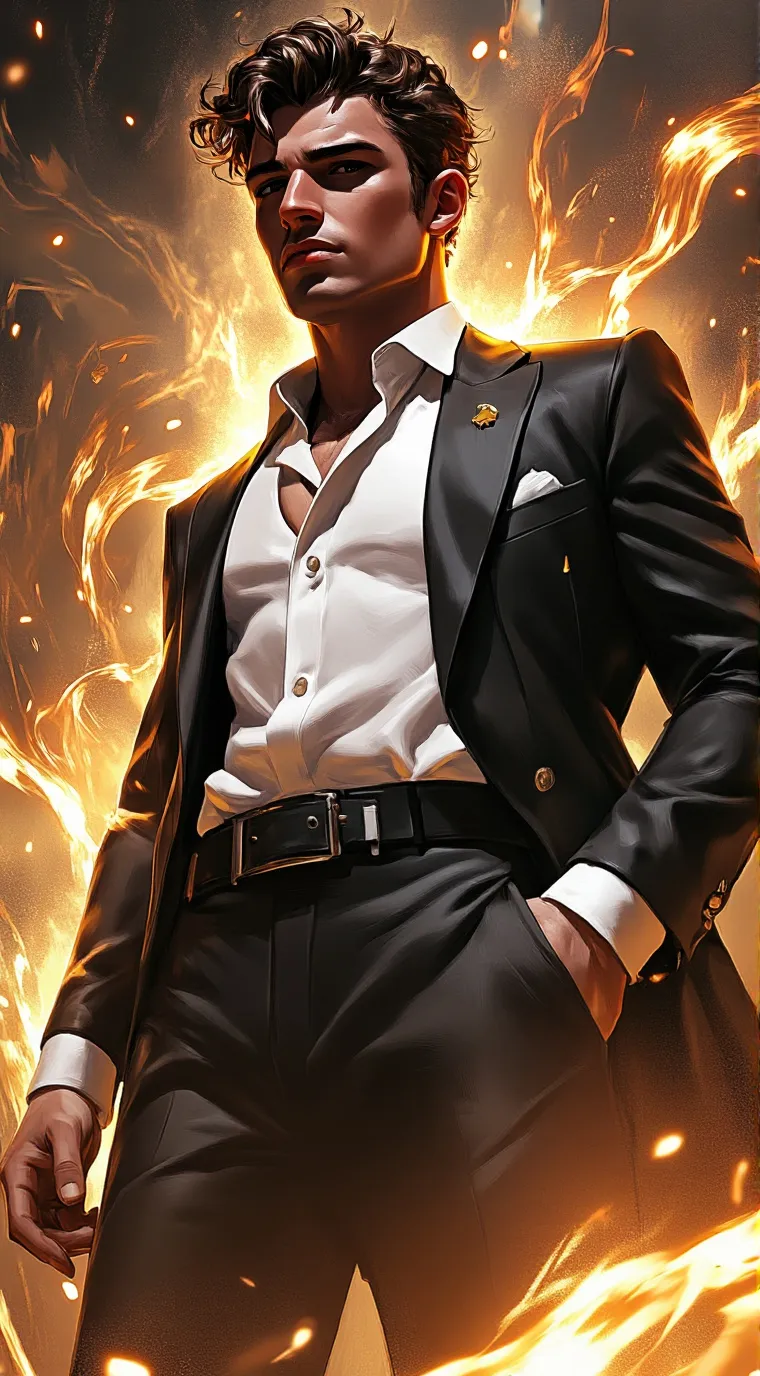 ai character: Lucien Moretti  background