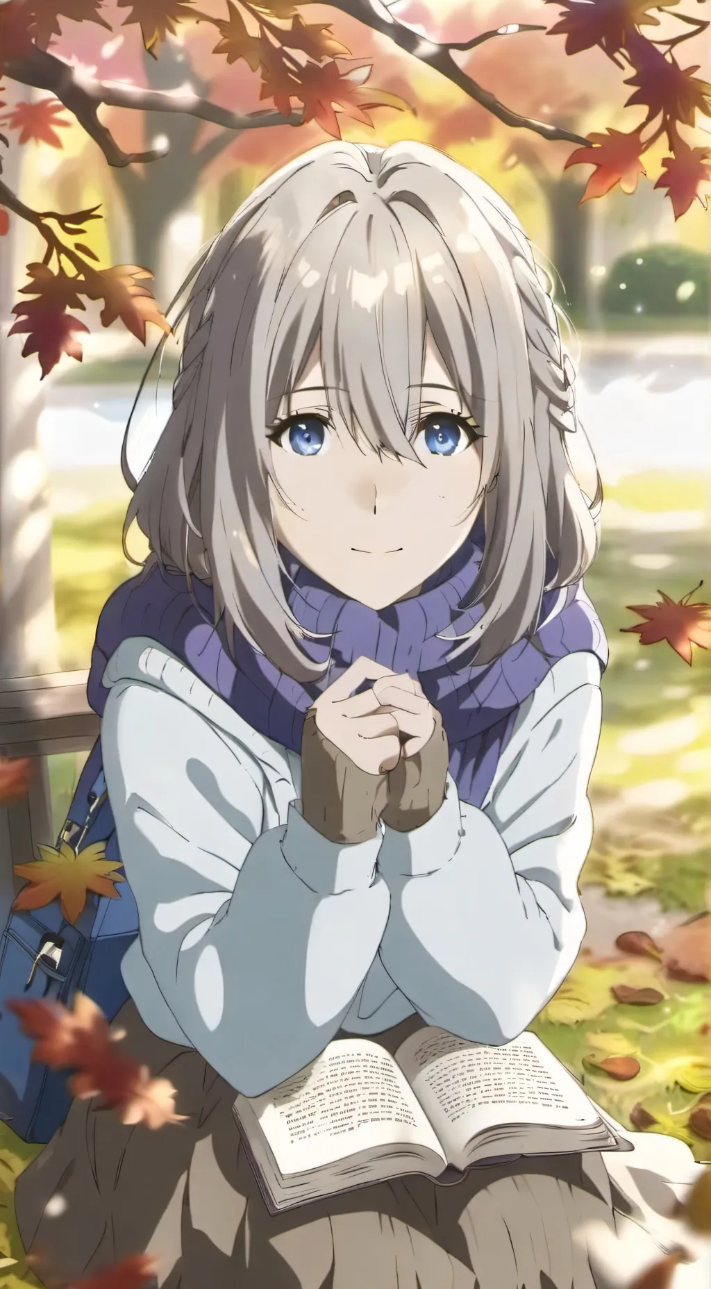 ai character: Akari background