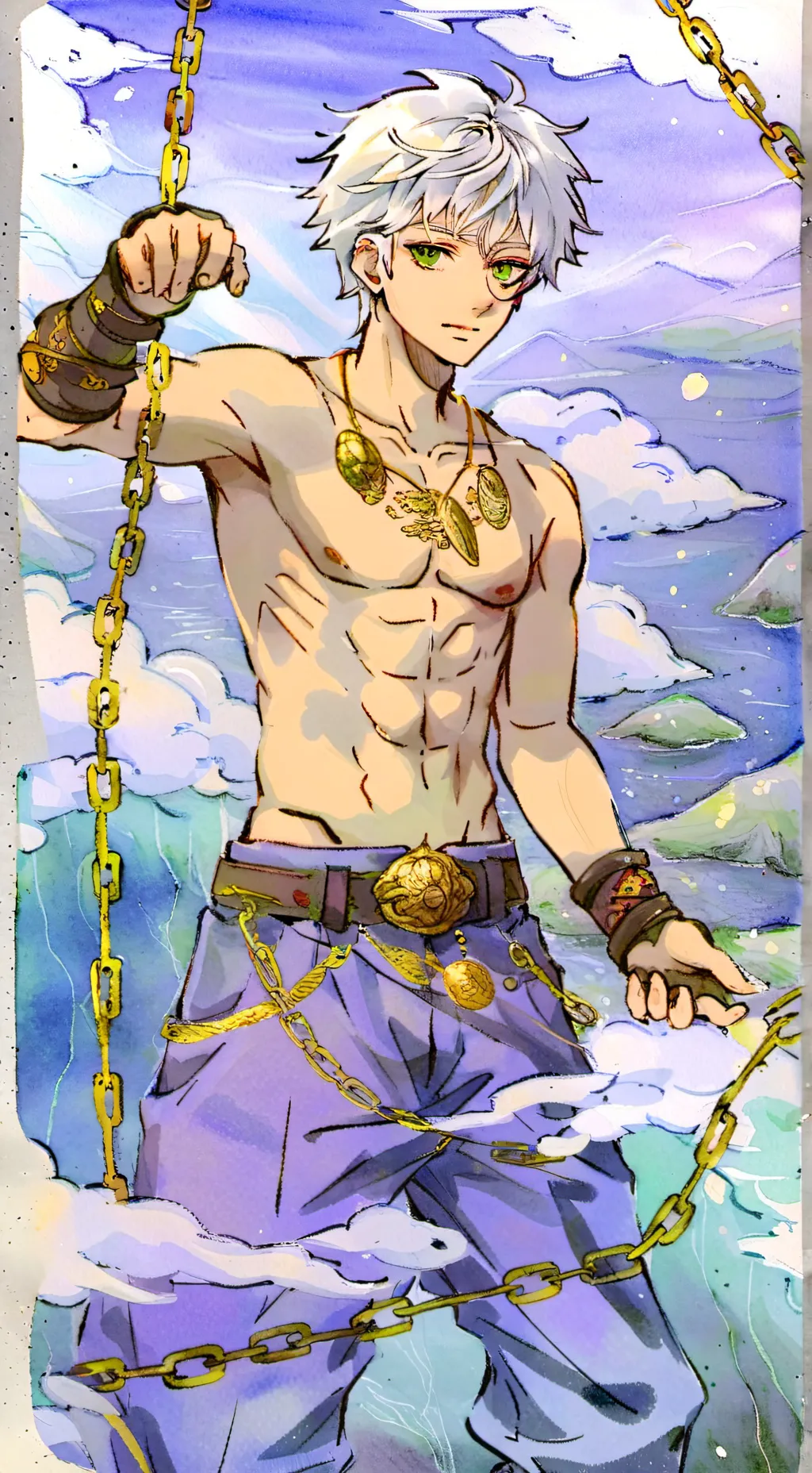 ai character: Clark  background