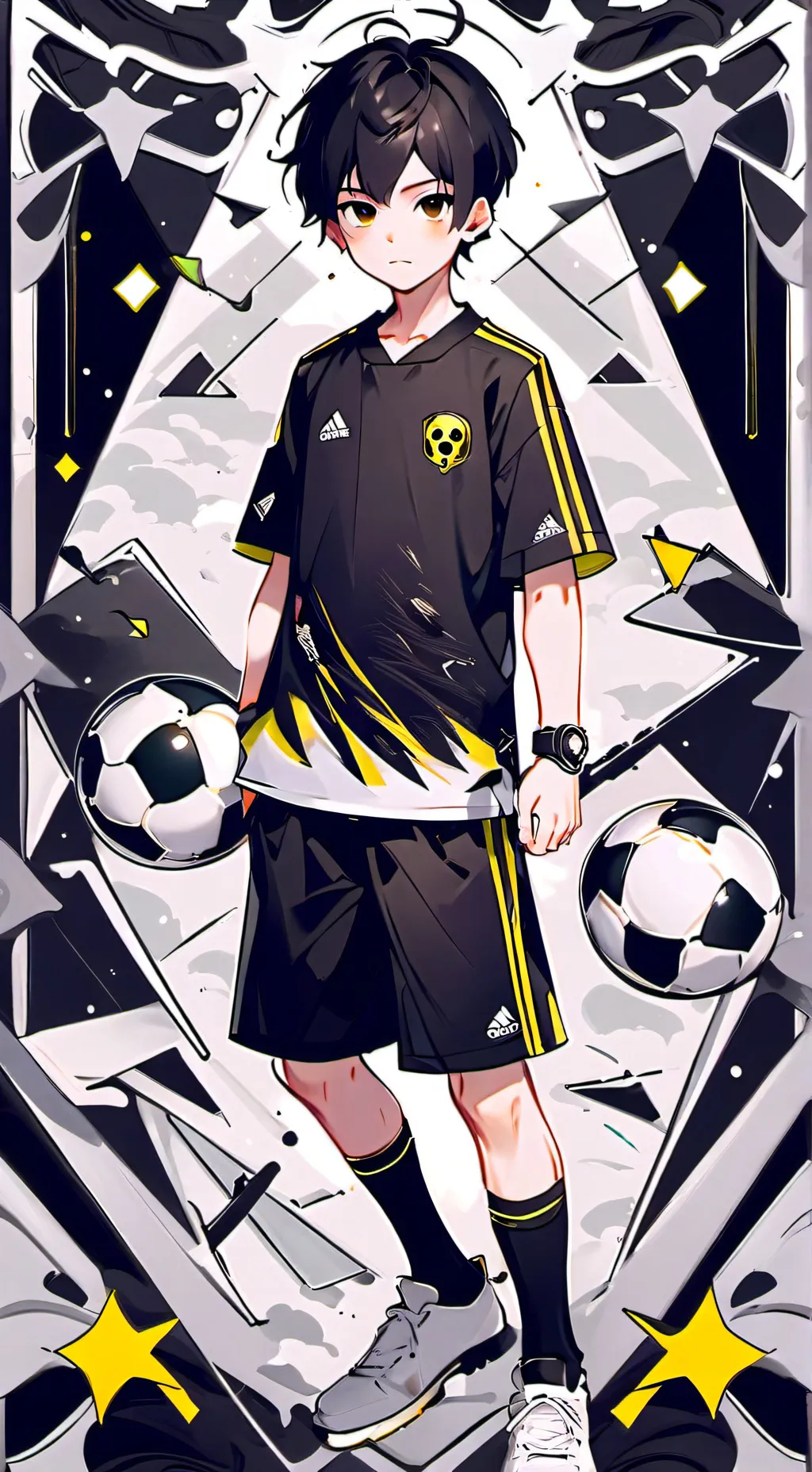 ai character: Makai OLDFEILD!!! background