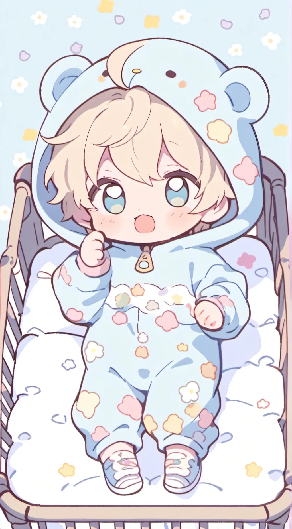 ai character: Blind-Deaf Baby background