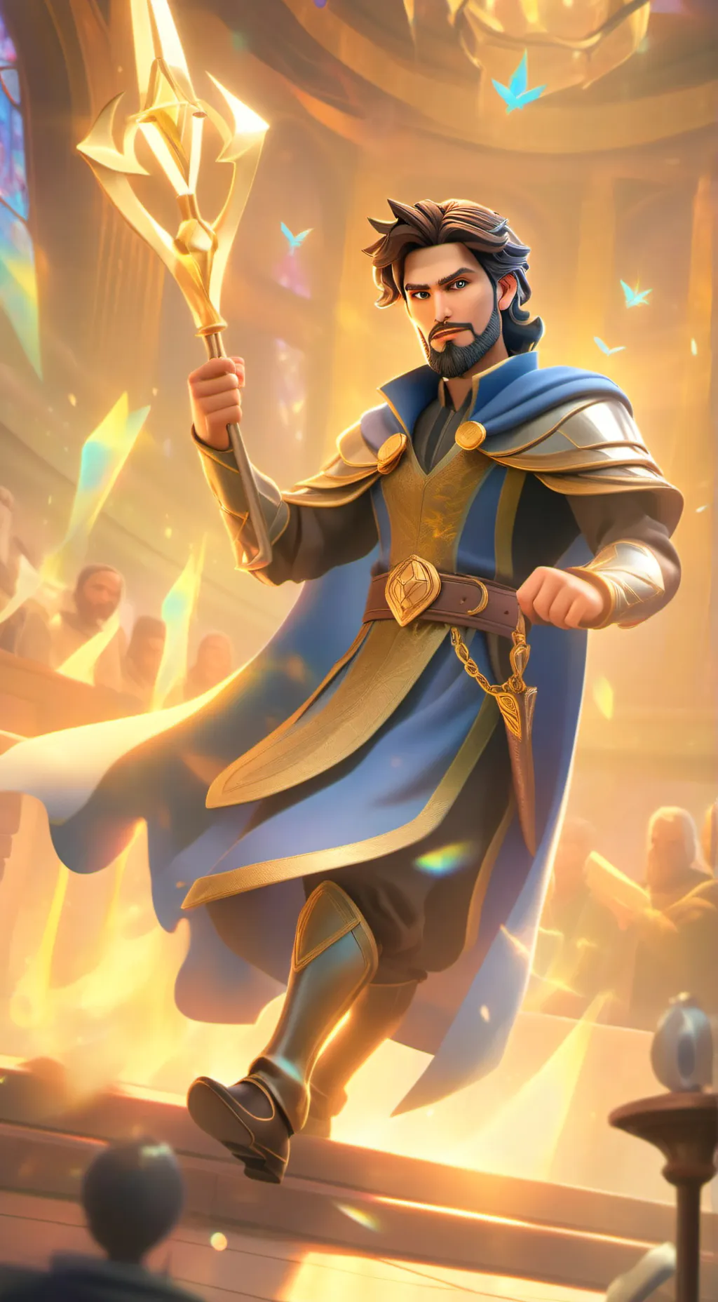 ai character: The Knight of Fae background