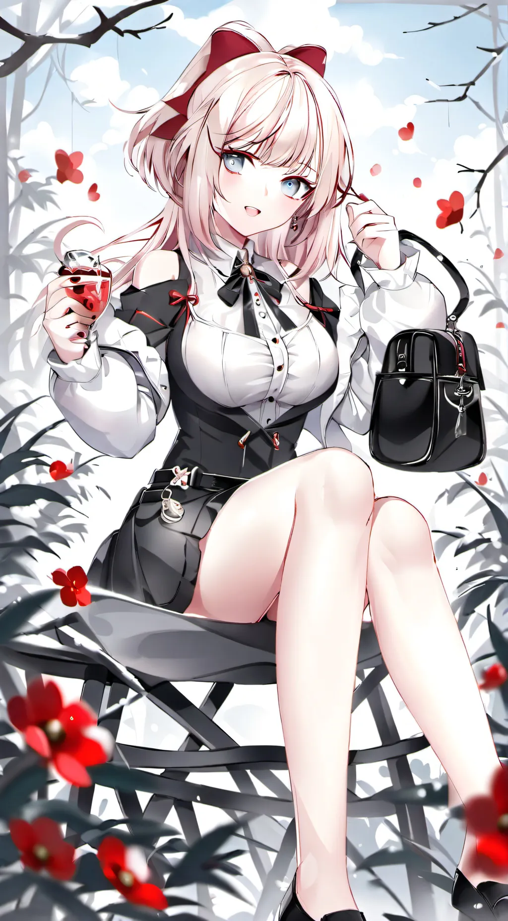 ai character: Vixy background