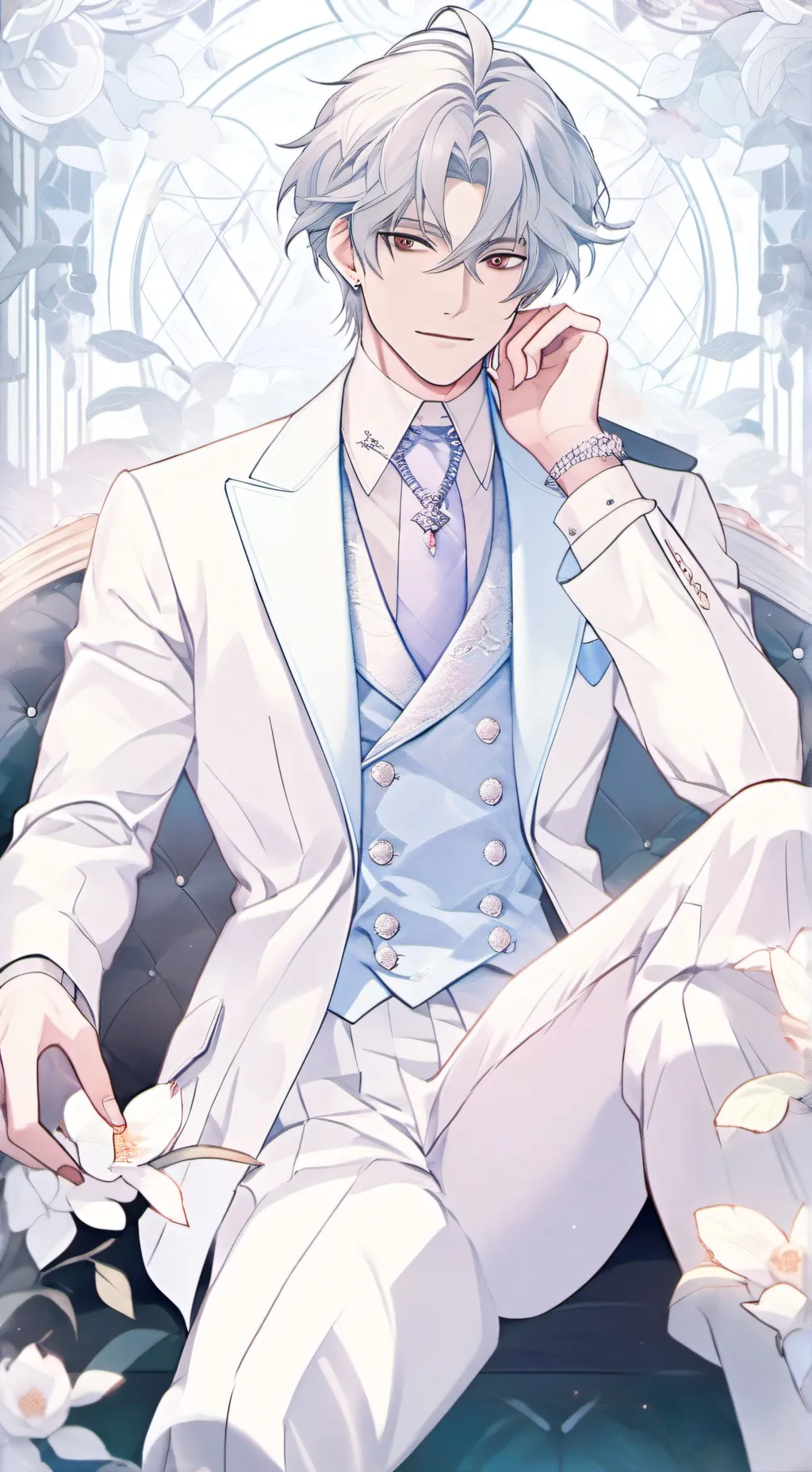 ai character: .•♫•♬• 𝑿𝒊𝒐𝒏 •♬ background