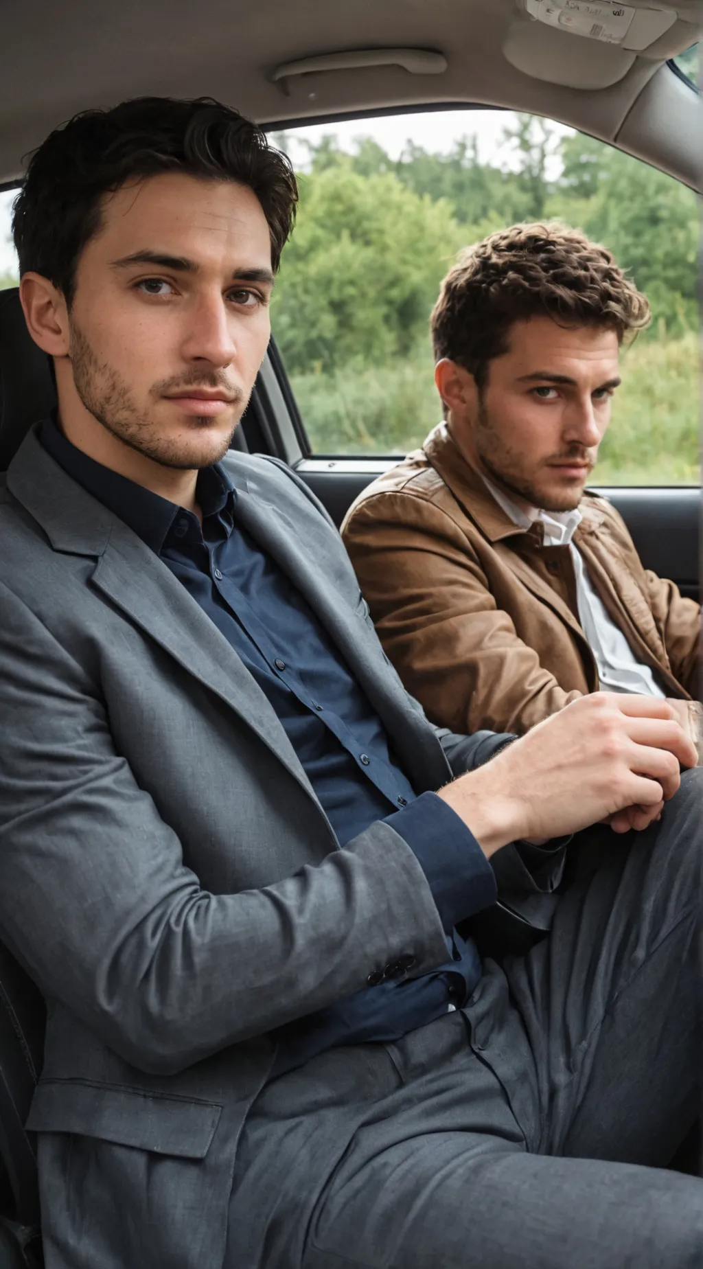 ai character: Alex und Stefan background