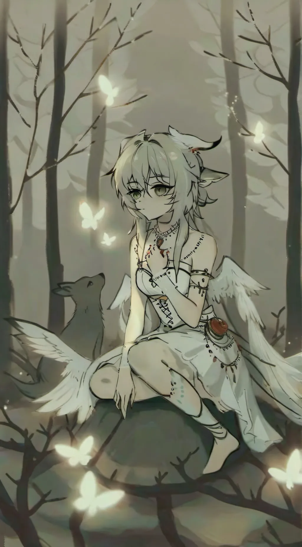 ai character: Luna^^♥♪♦ background