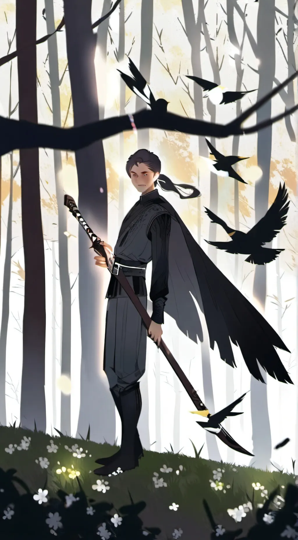 ai character: adam background