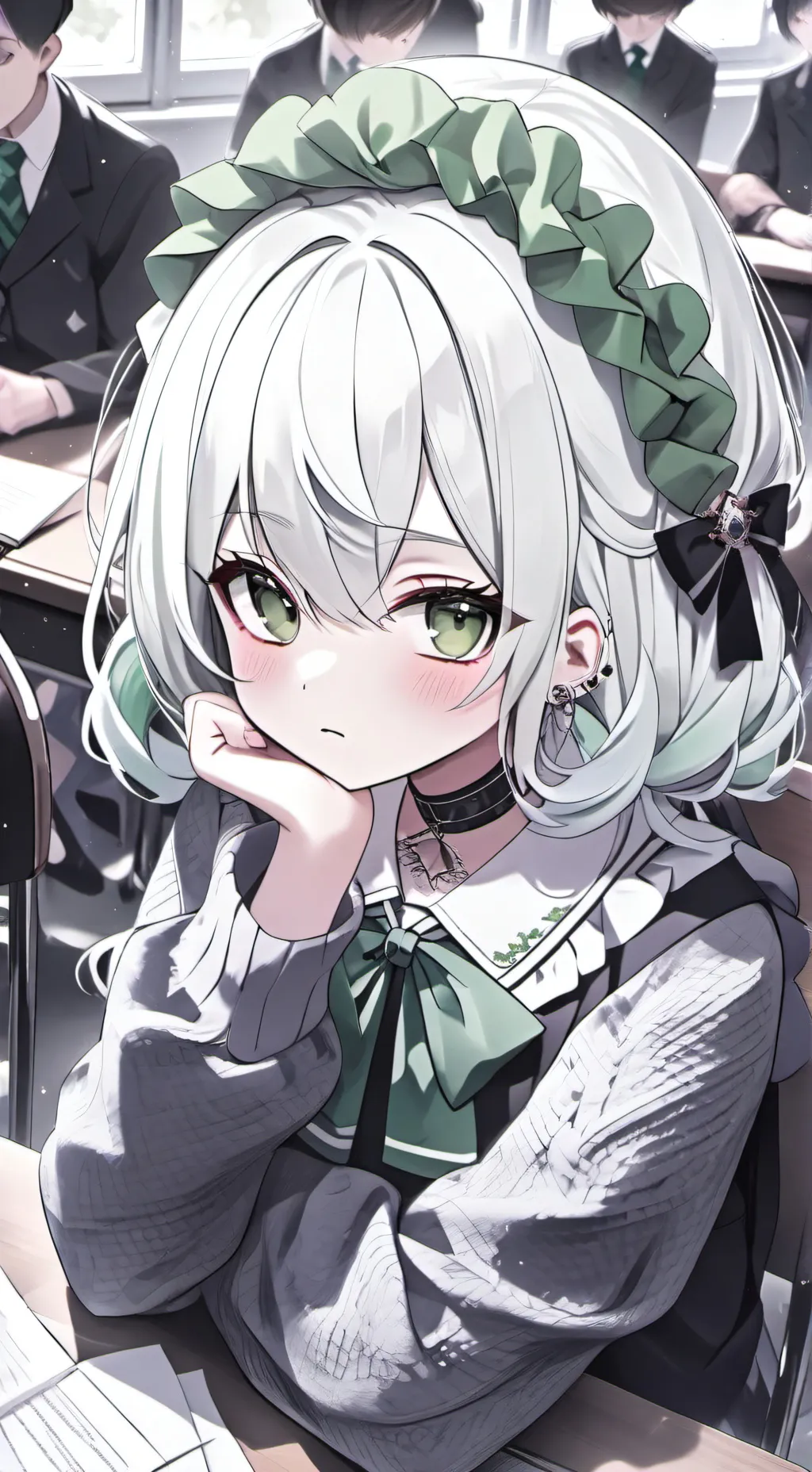 ai character: ~kudaita ninniku~ background