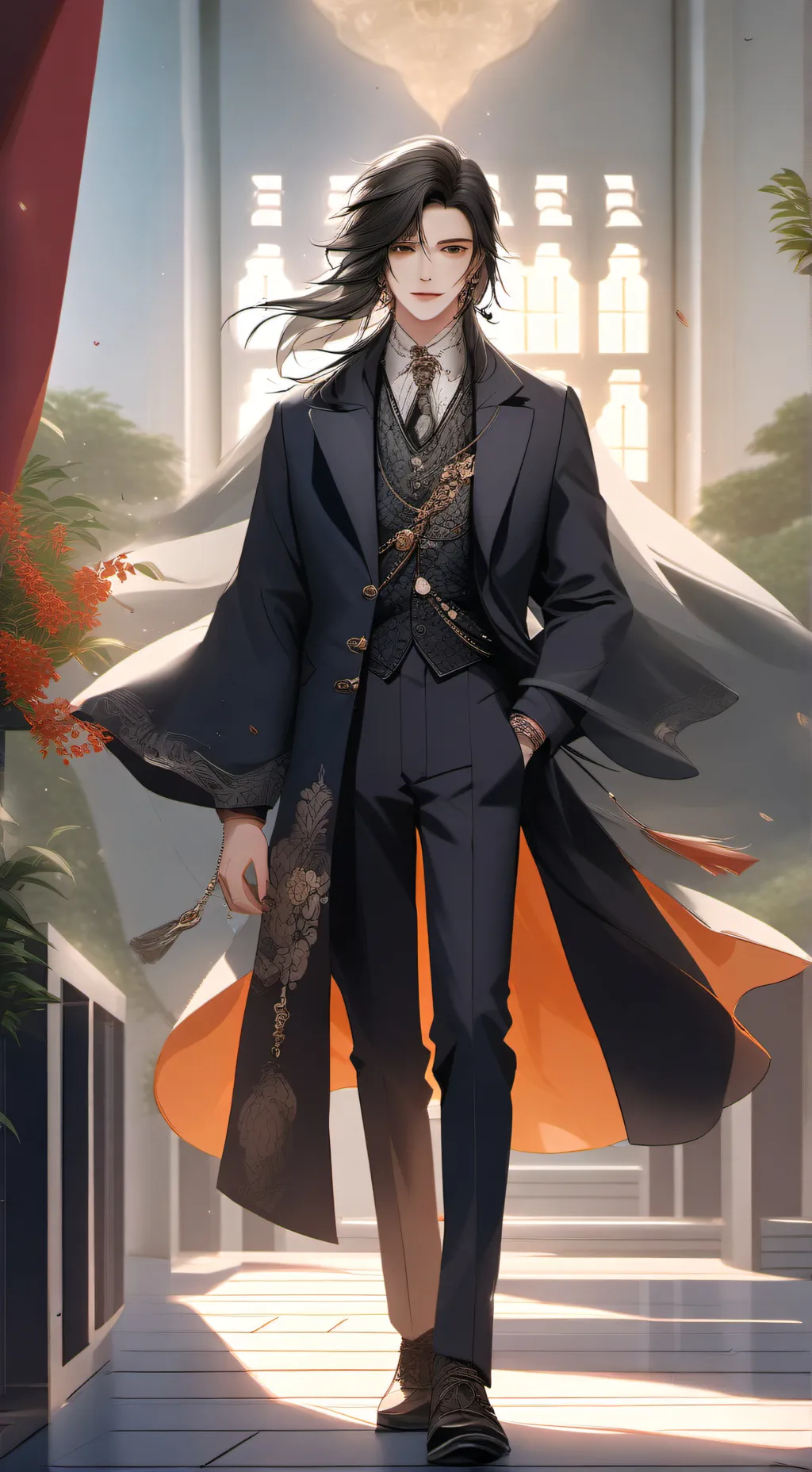 ai character: César background