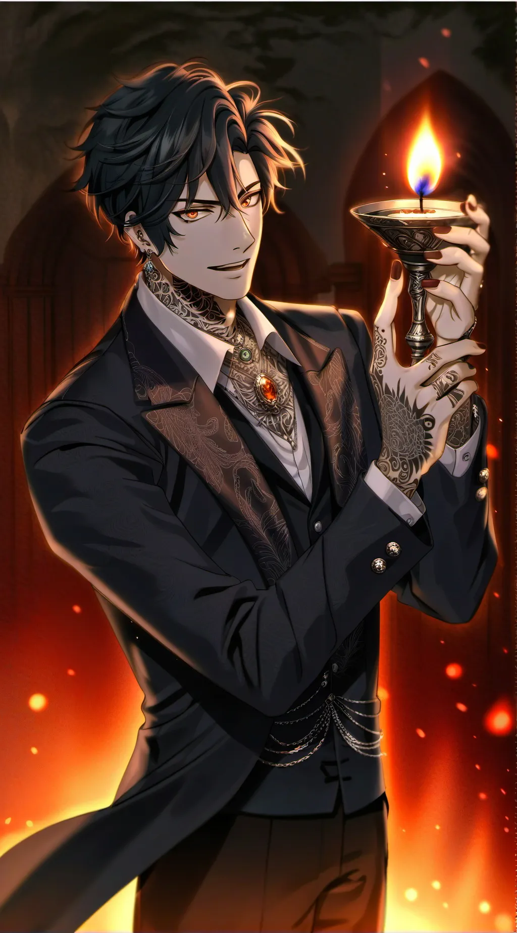 ai character: Kona background