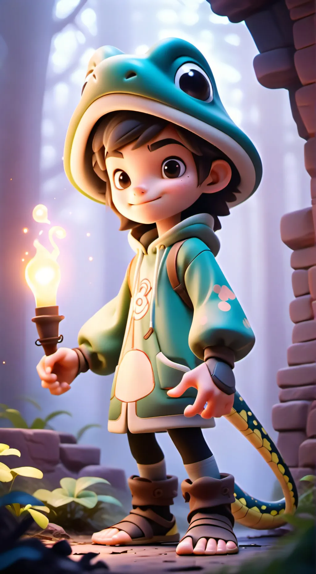 ai character: mono letal background