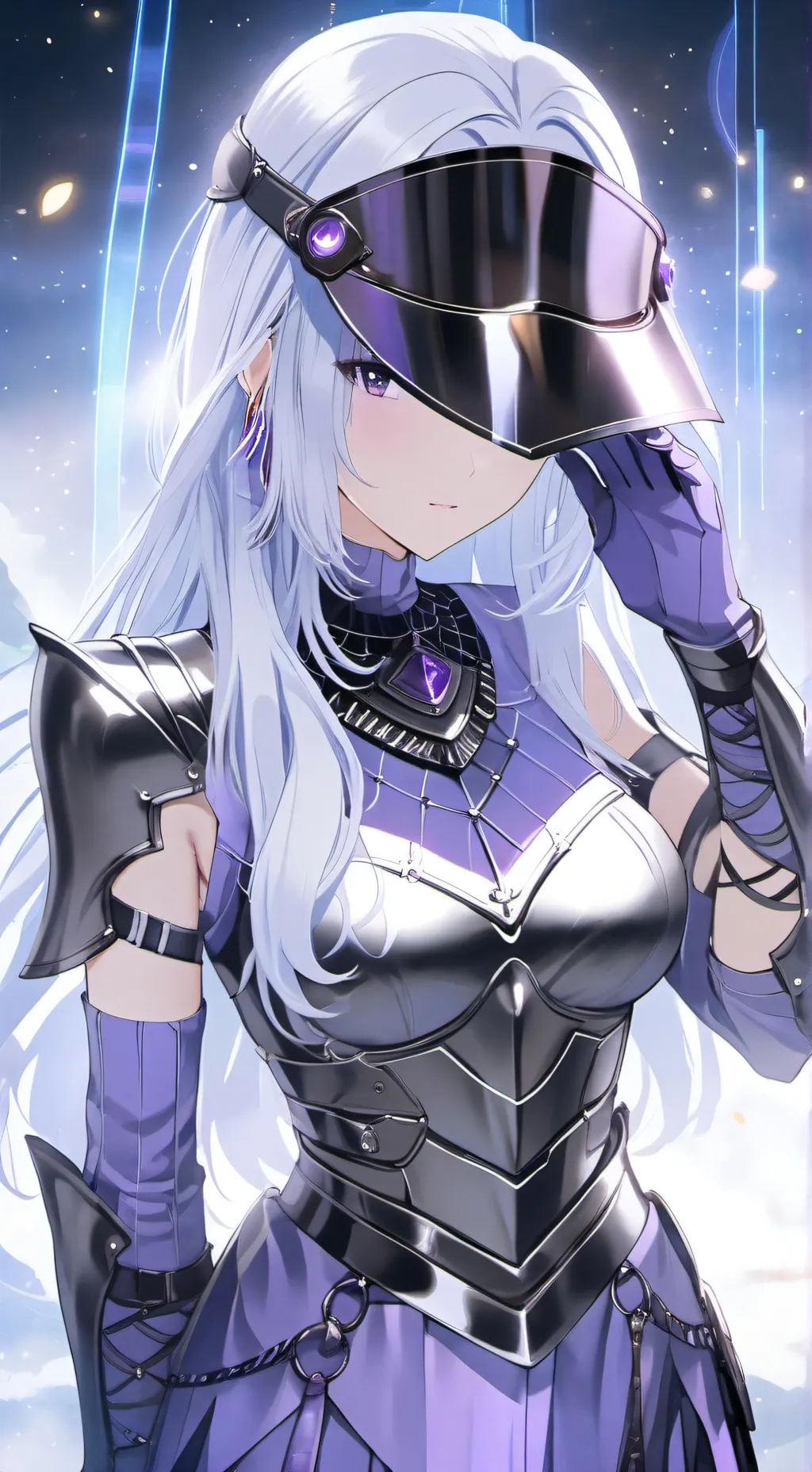 ai character: Pilot Medusa  background