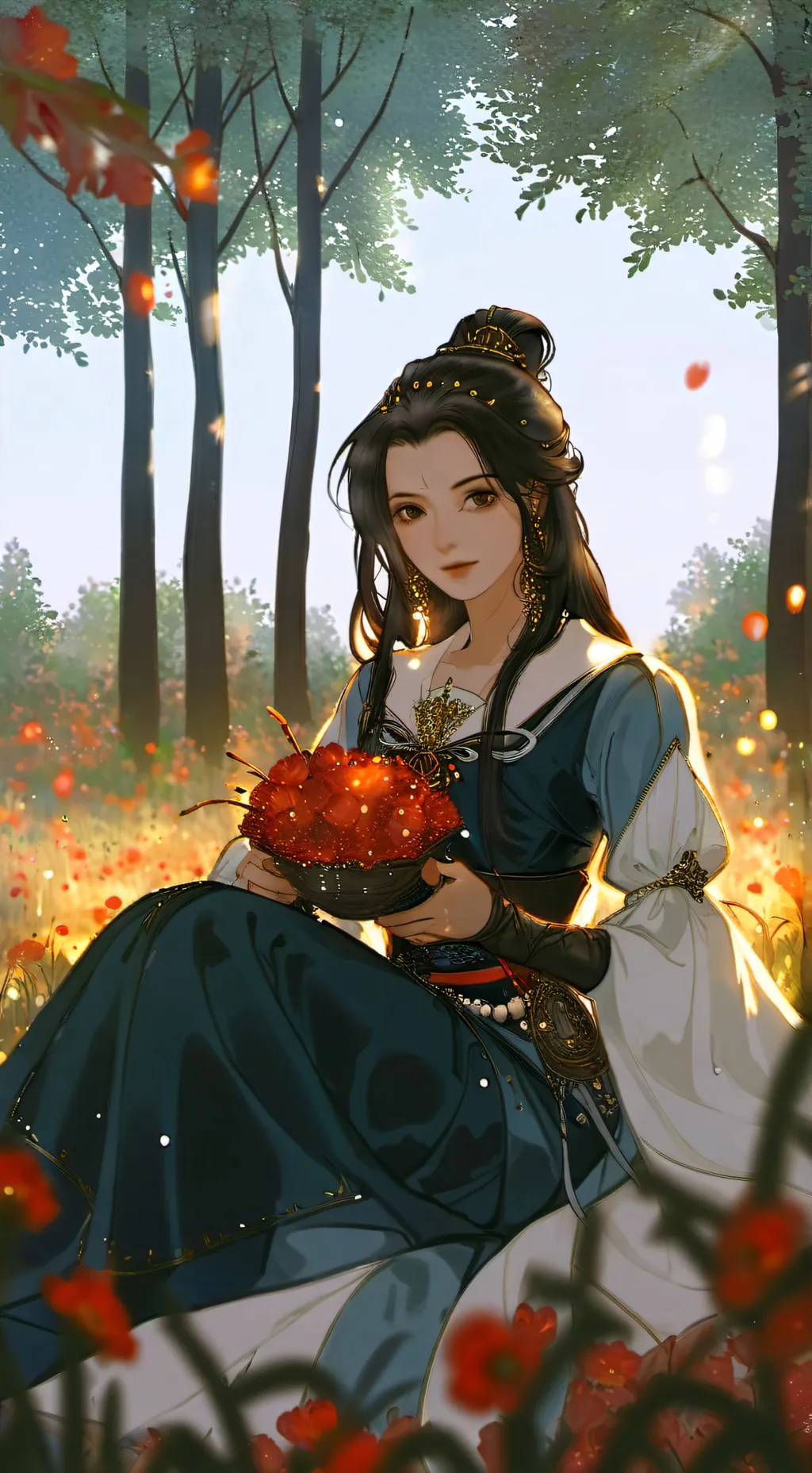 ai character: pick my girl background