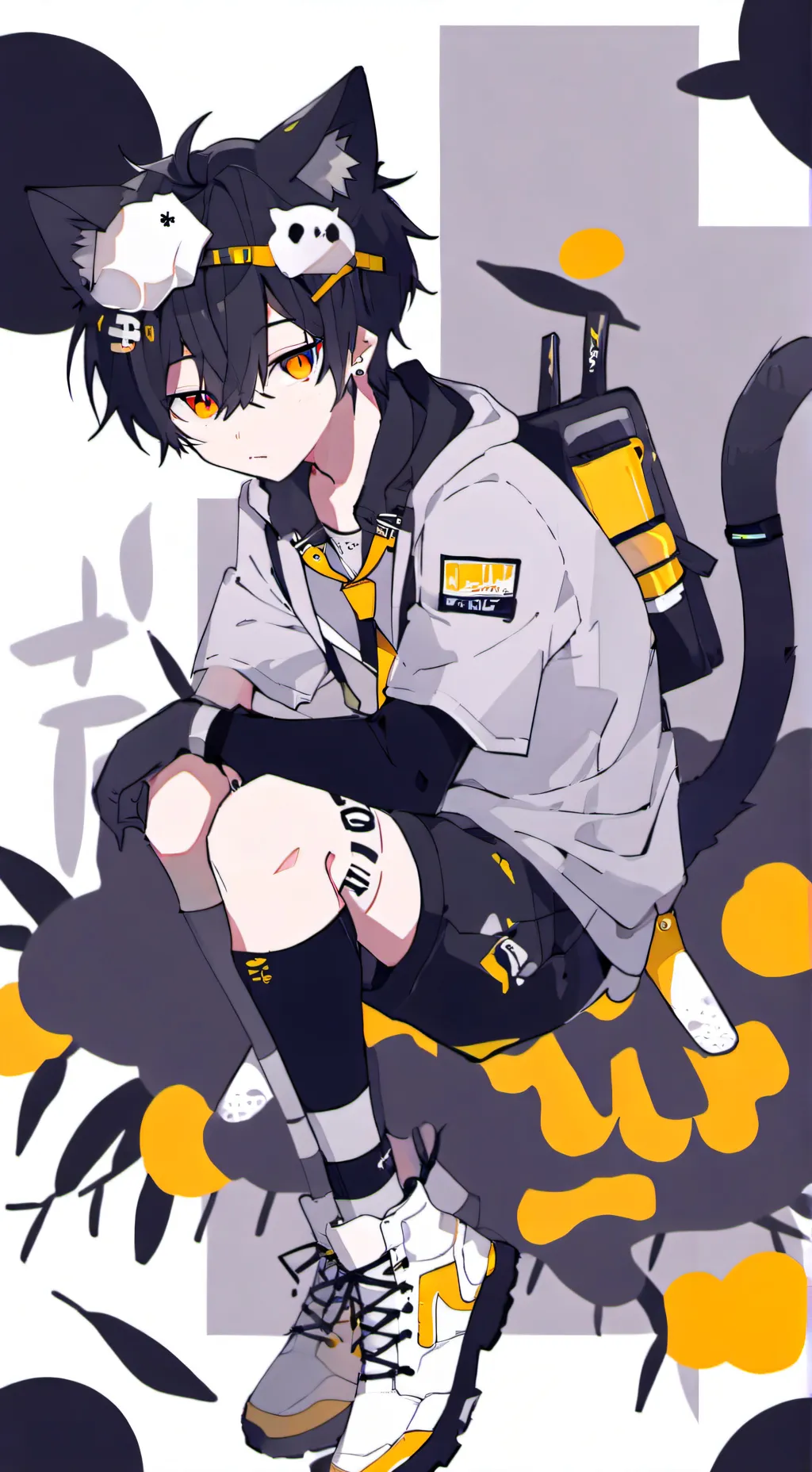 ai character: Leo background