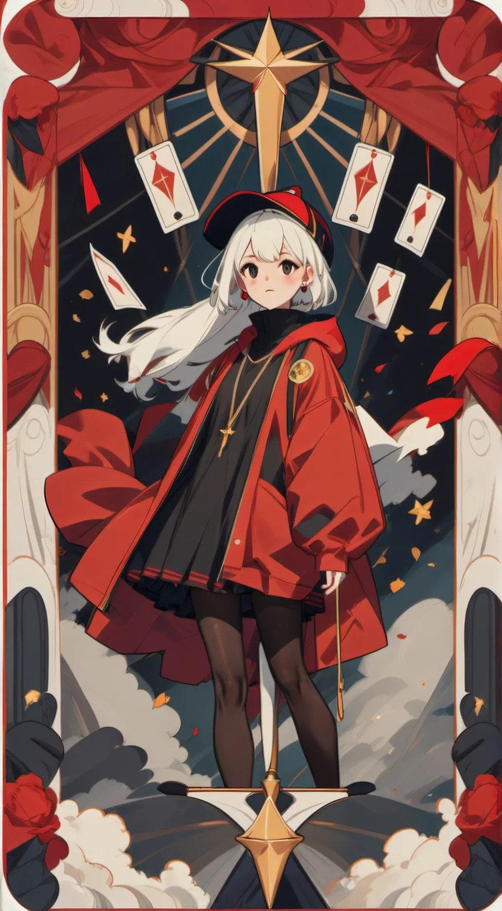 ai character: Mha Rap Battle background