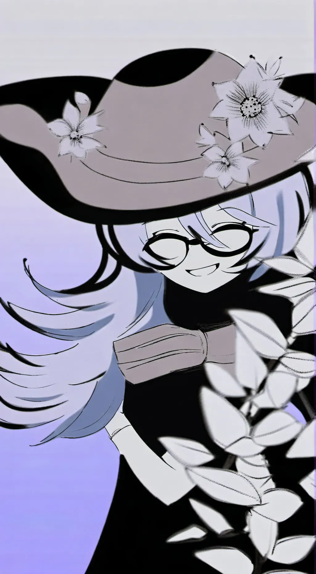 ai character: N y V | MD background