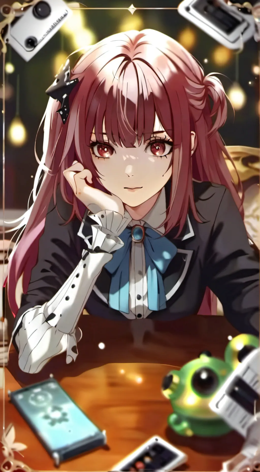 ai character: mia  background