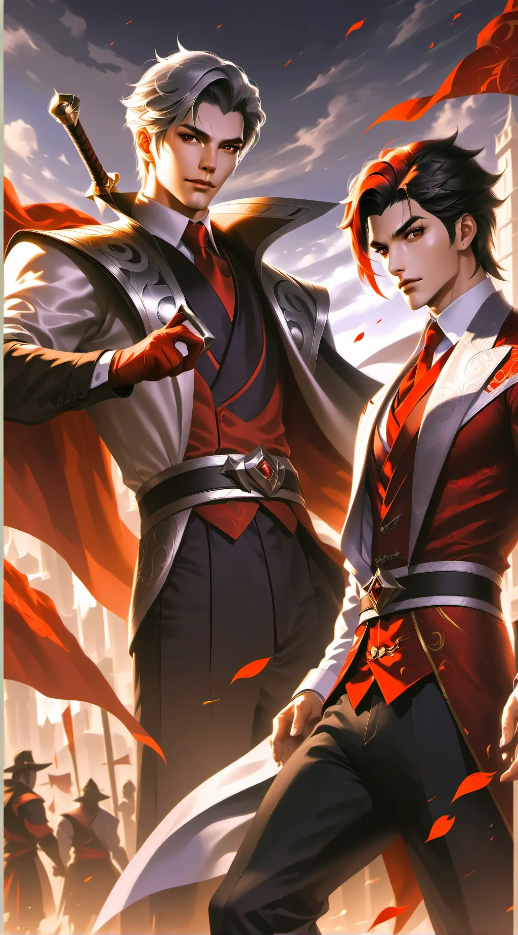 ai character: Gavin and Yeoung background