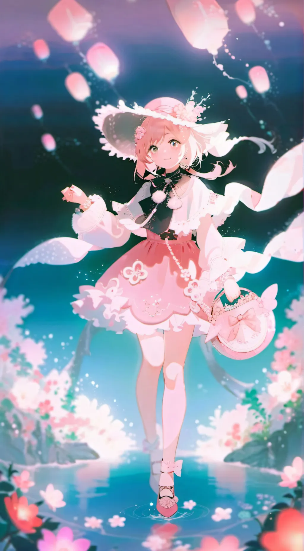 ai character: PFP Emily:3 background