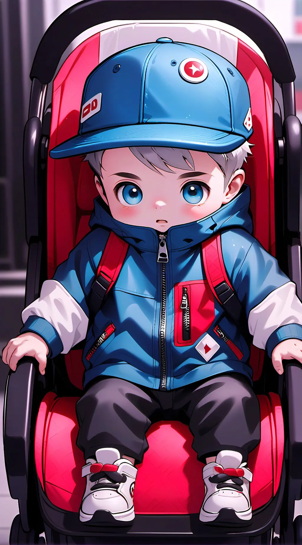 ai character: kid background