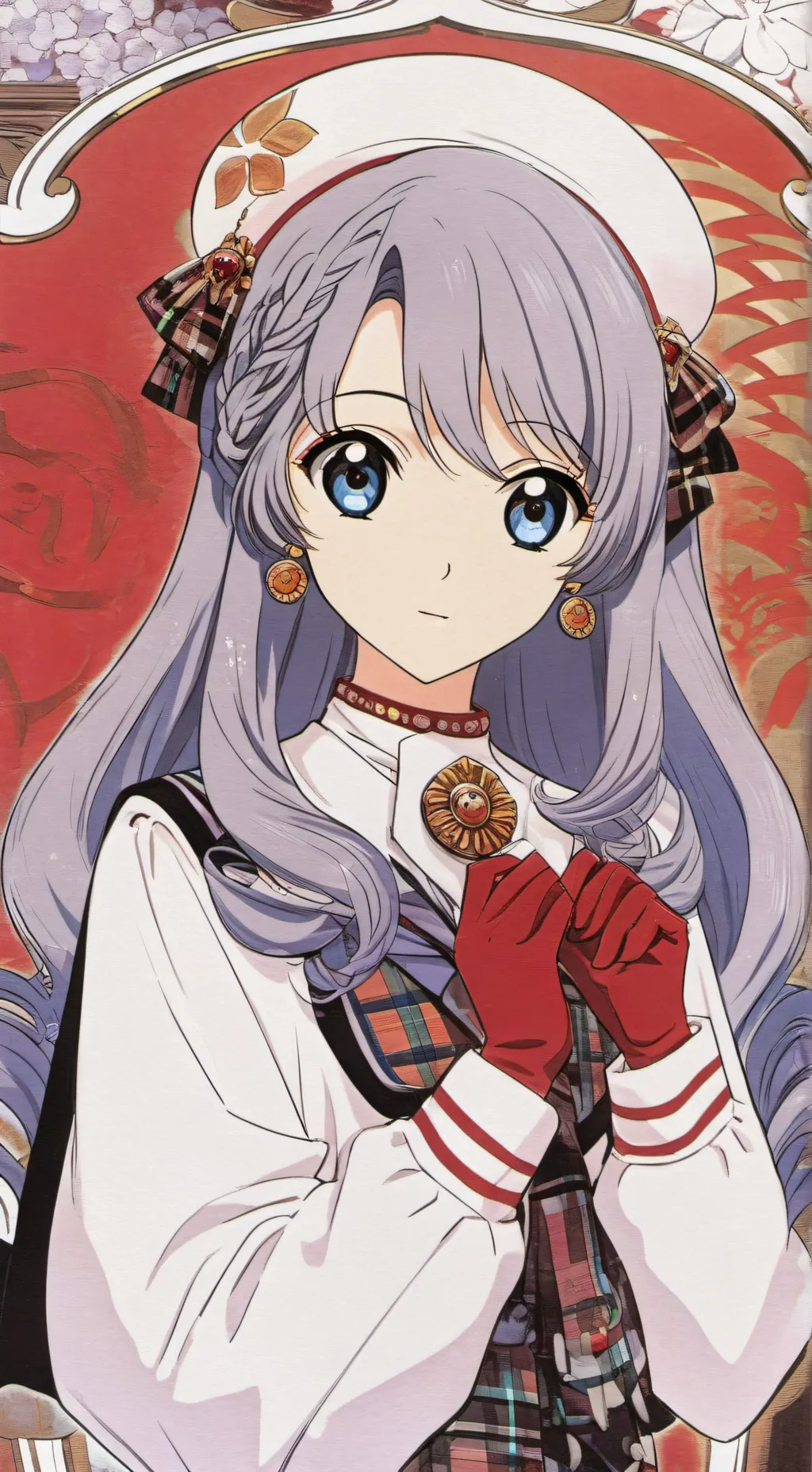 ai character: Skibidi school background