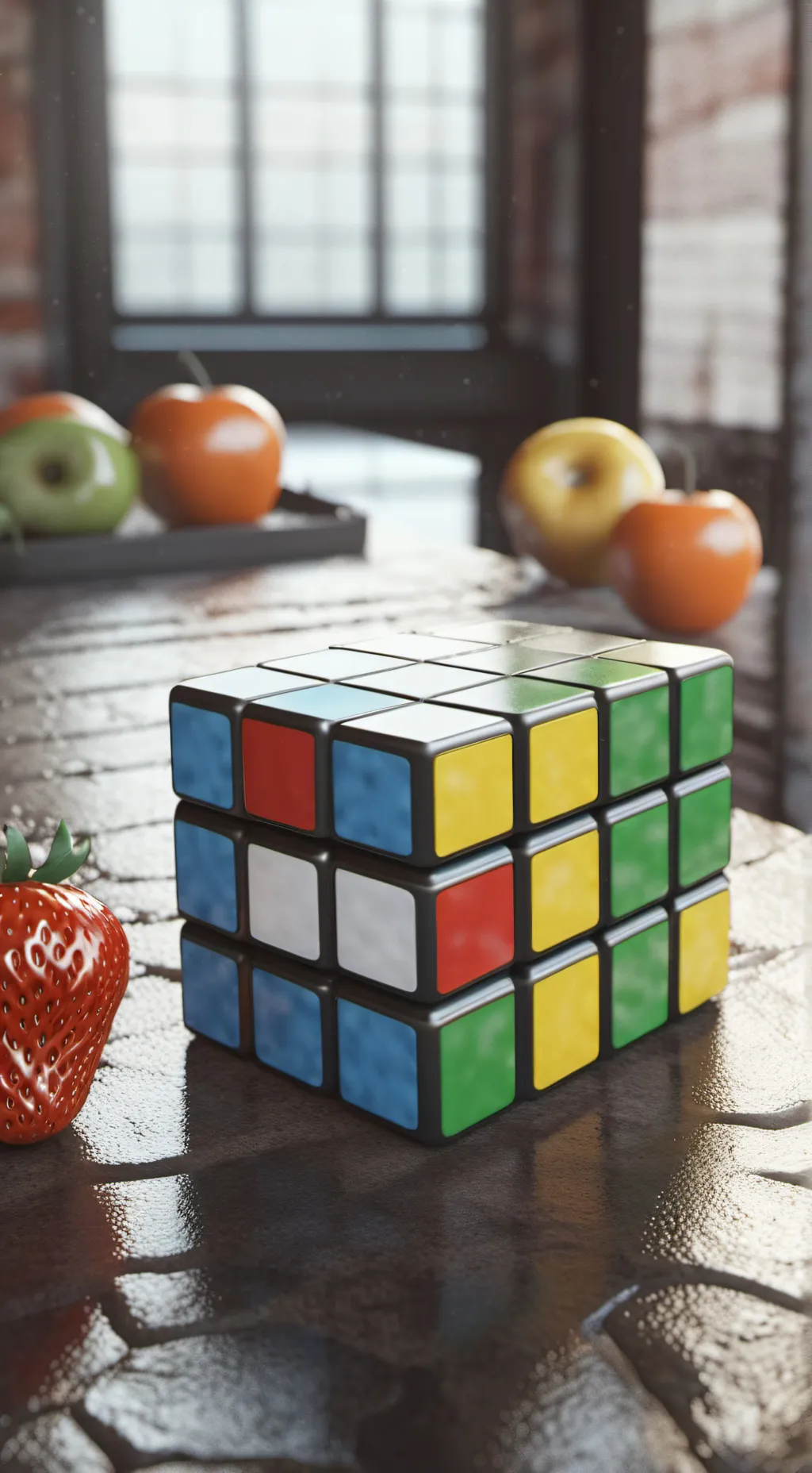 ai character: fruta creation background