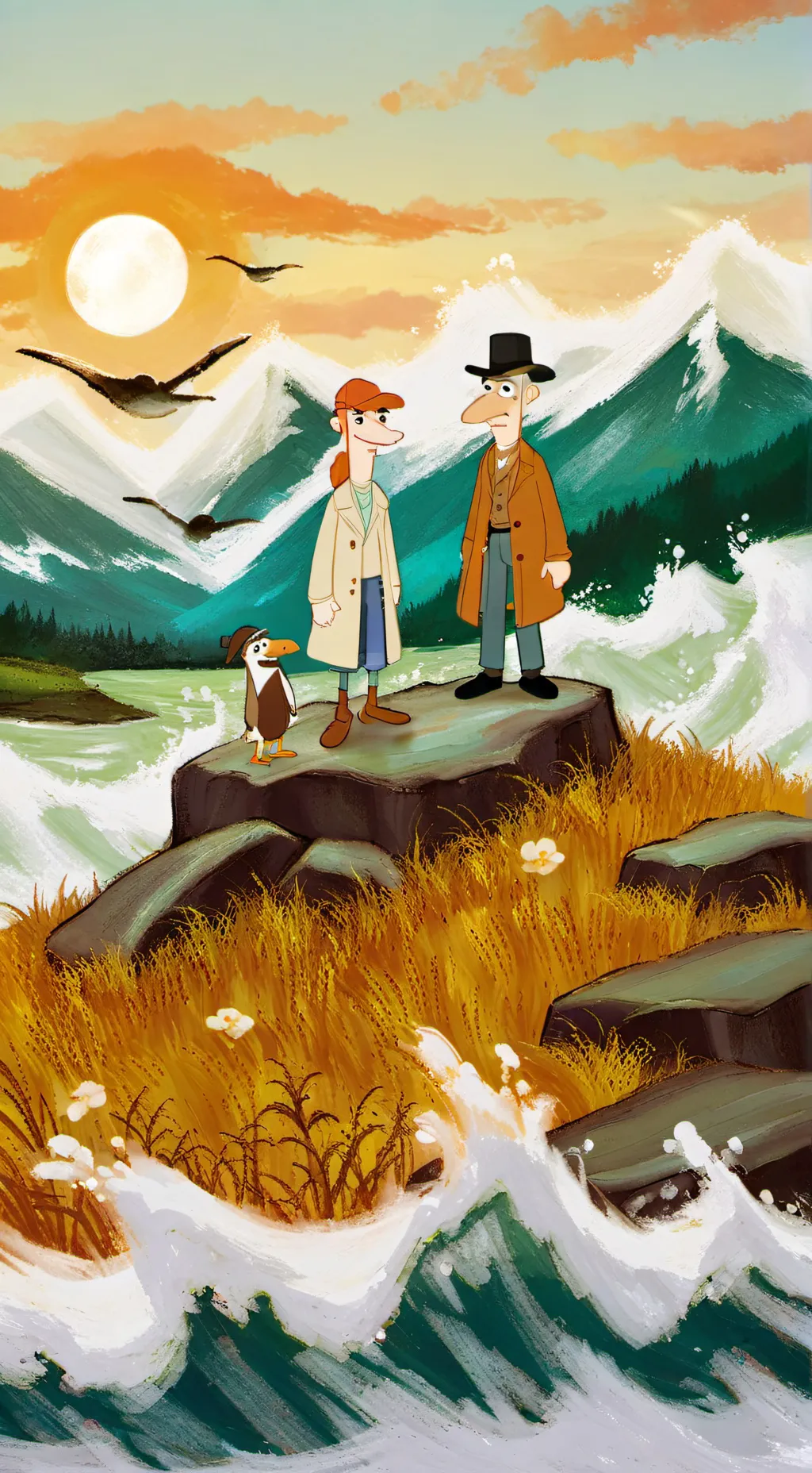 ai character: Phineas And Ferb background