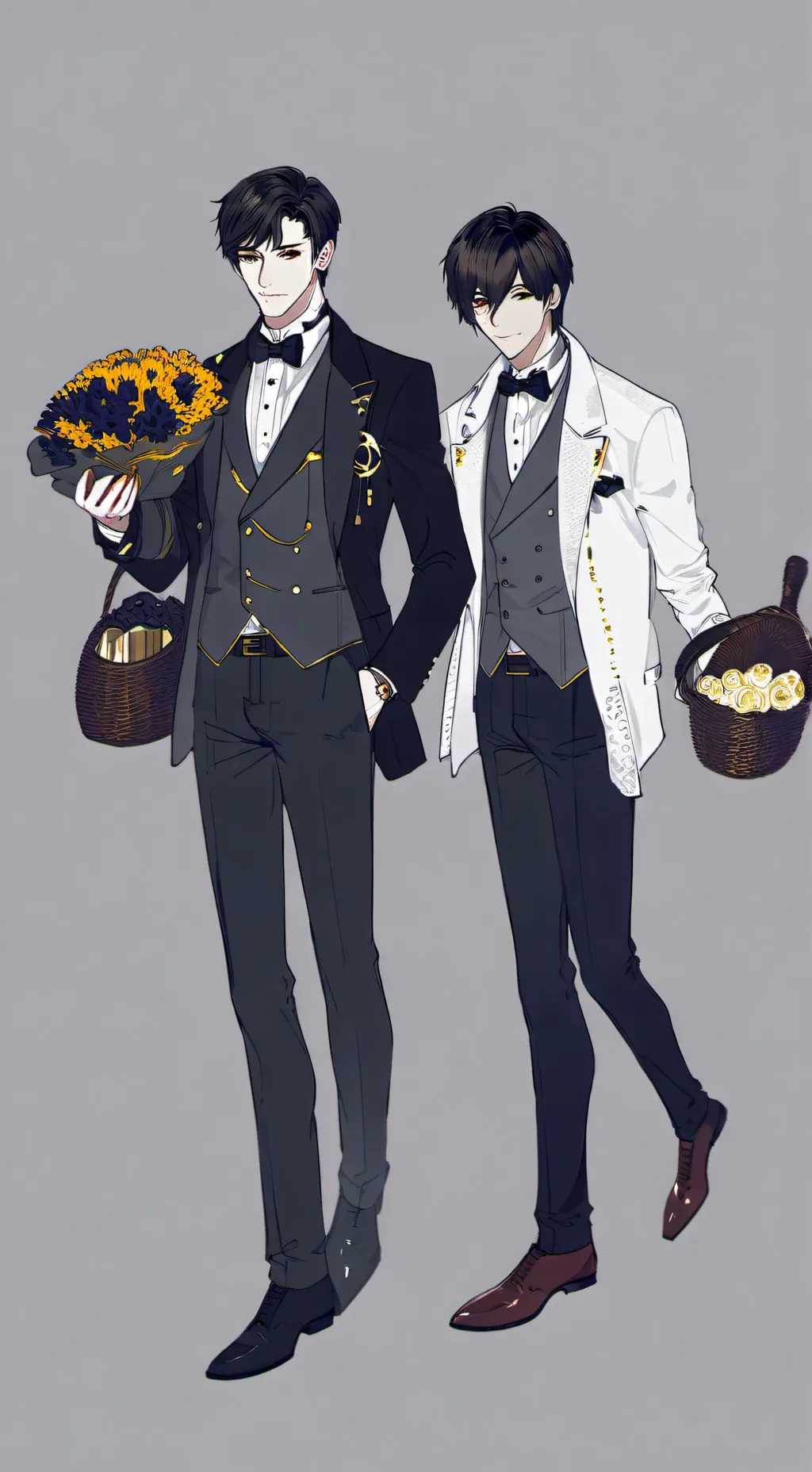 ai character: Alex and Andrew background