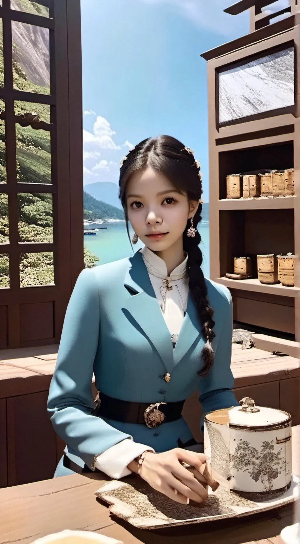 ai character: Geriane background