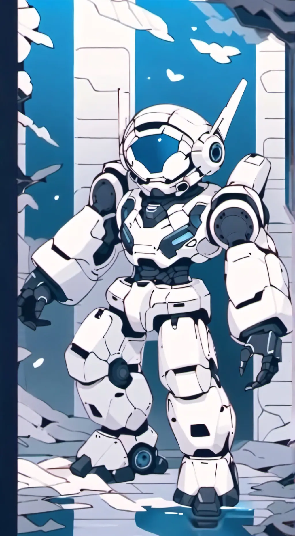 ai character: Murder Drones s2 background