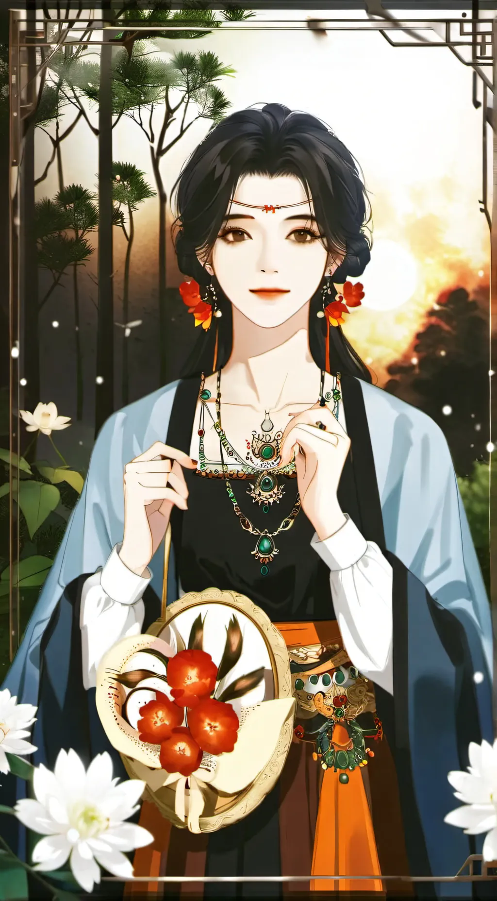 ai character: emma (❤️) background