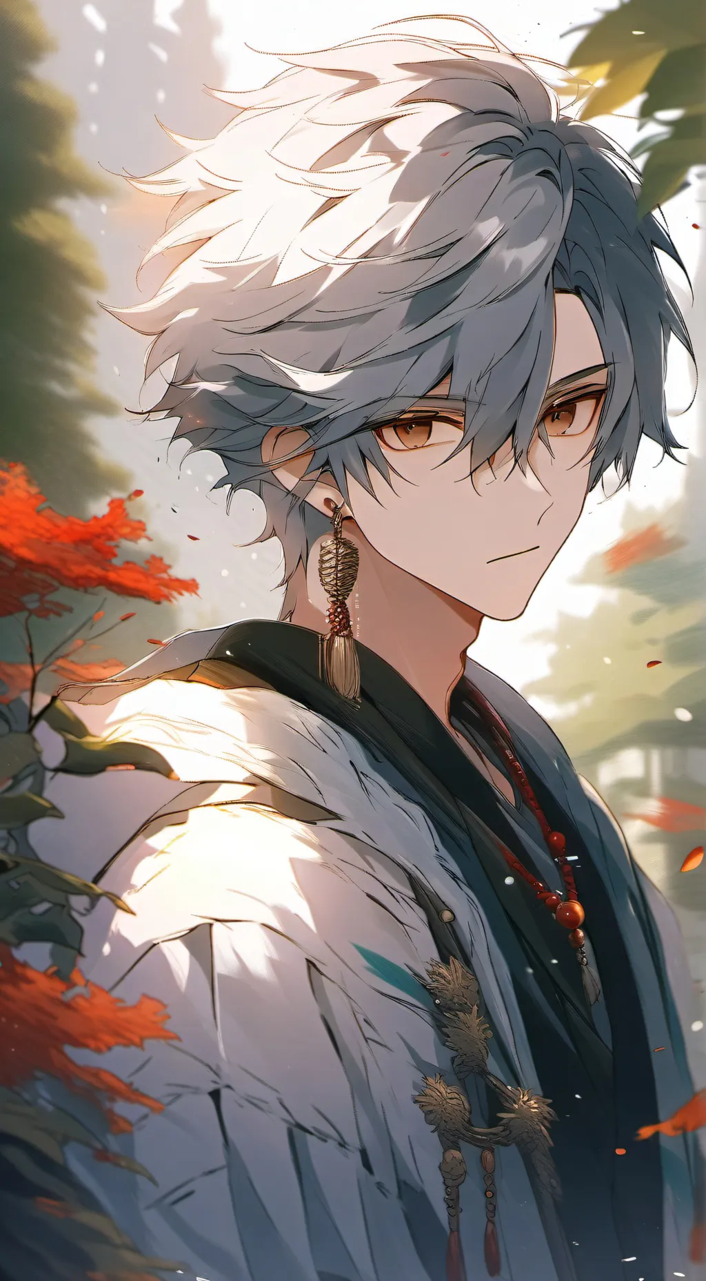 ai character: Natsup x Shigaraki background