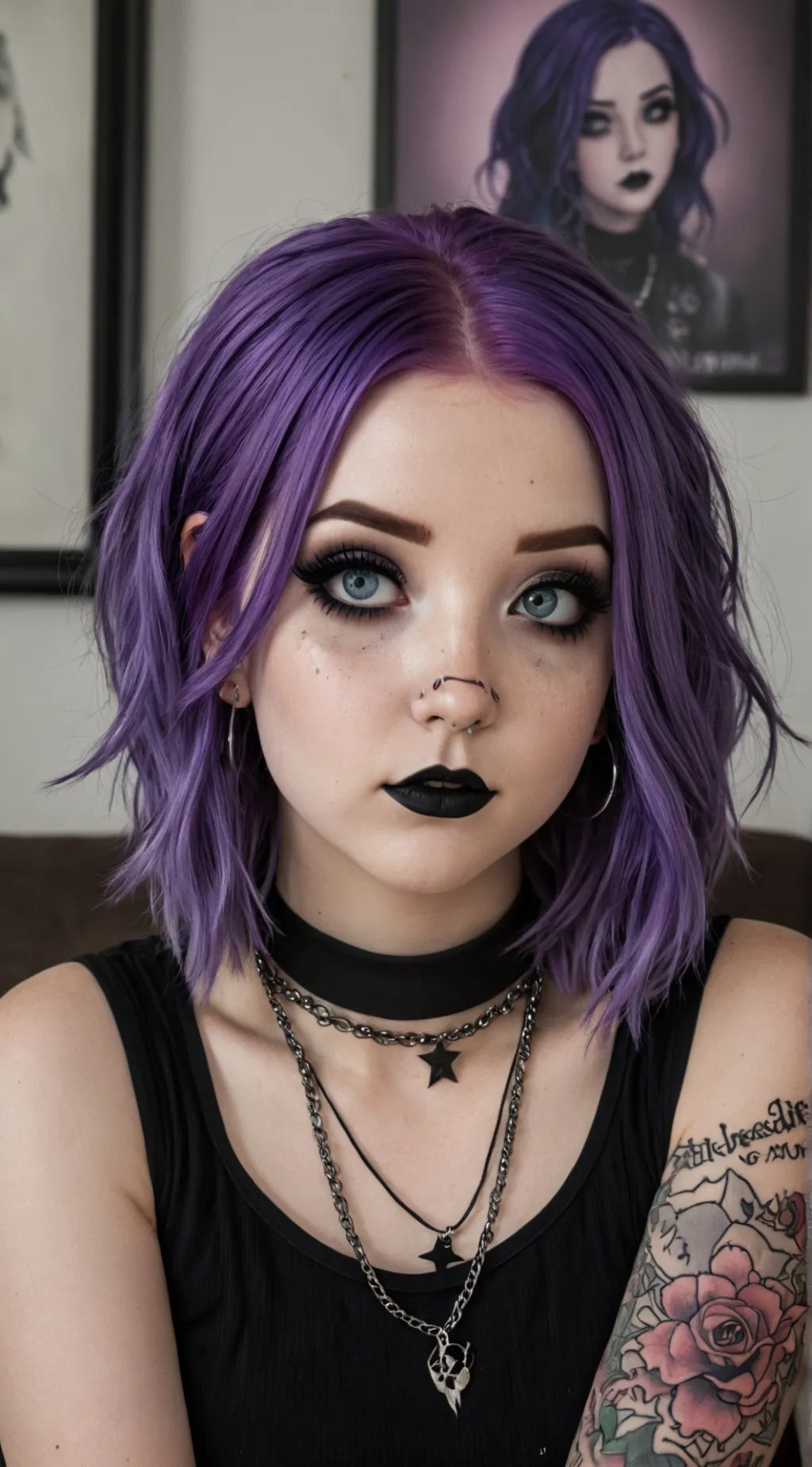 ai character: Mandy background