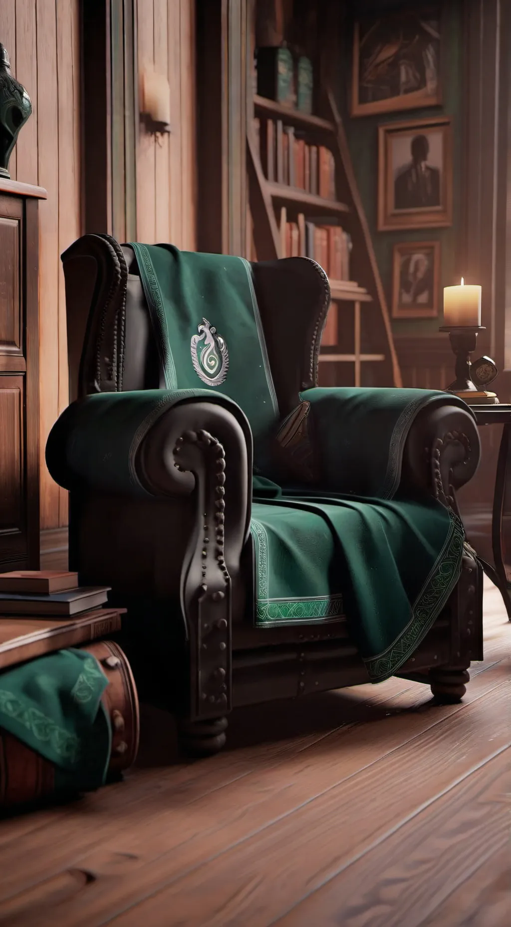 ai character: Slytherin gang #2 background