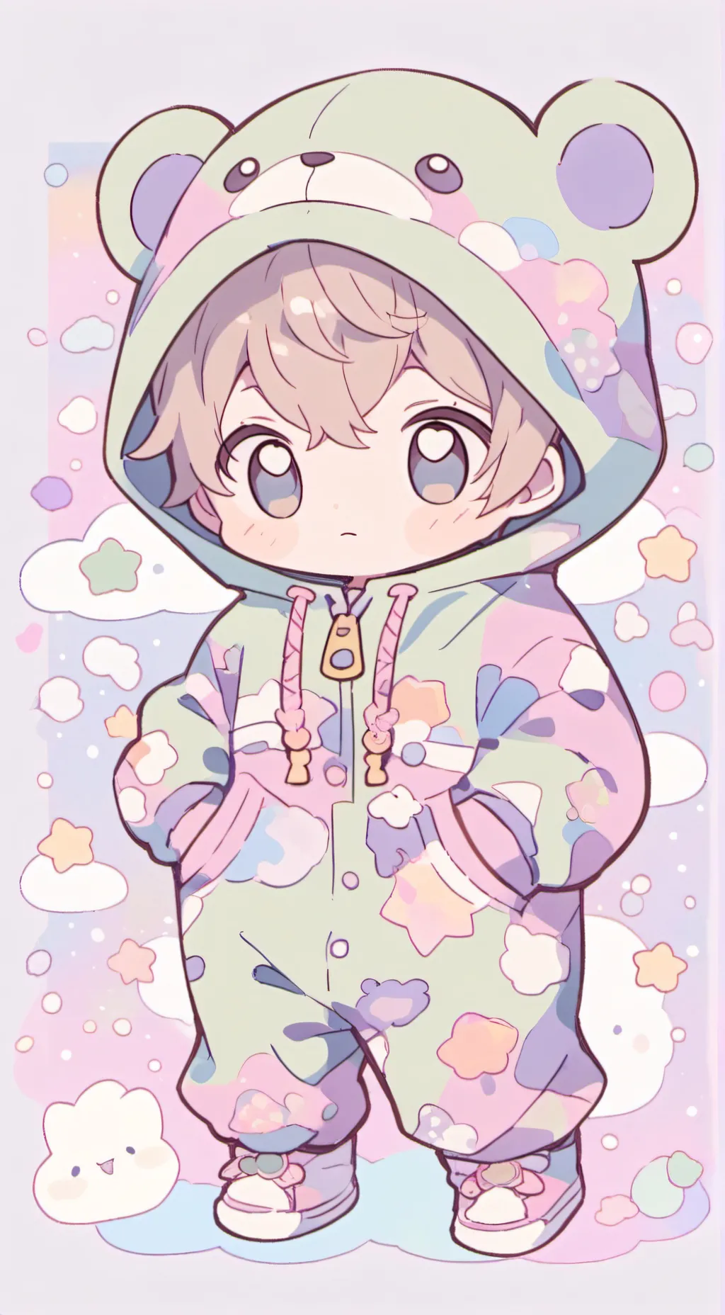 ai character: ￼Oliver￼  background