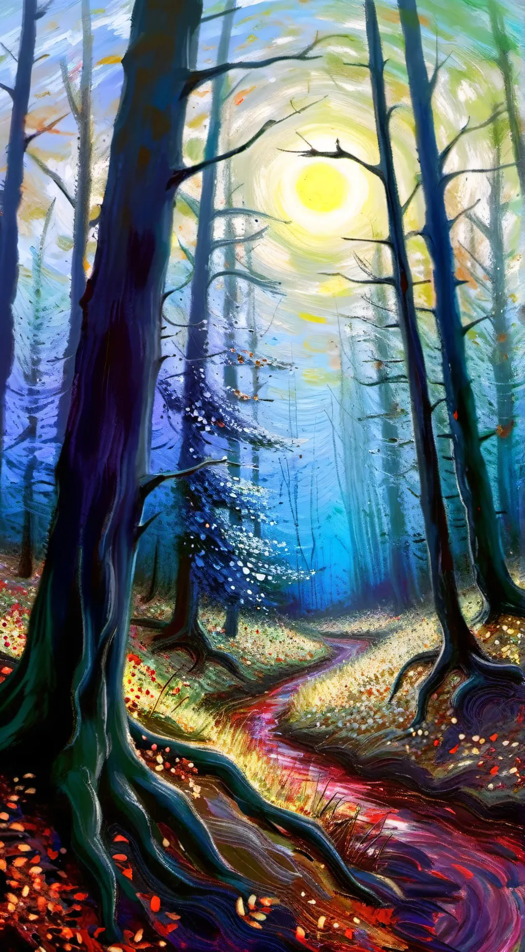 ai character: MLP infection AU background