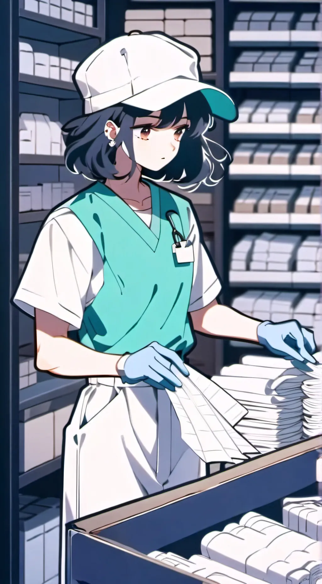 ai character: señora atrasada background