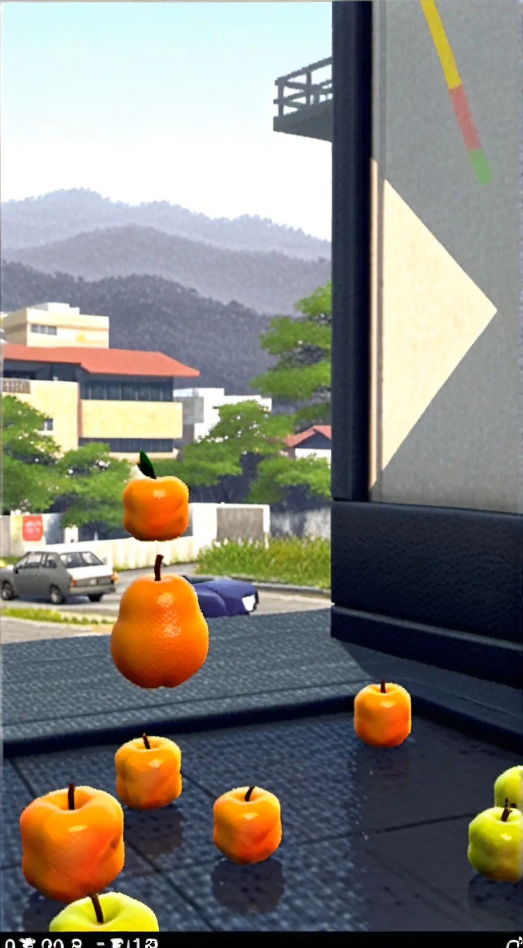 ai character: ￼ Niche fruits background