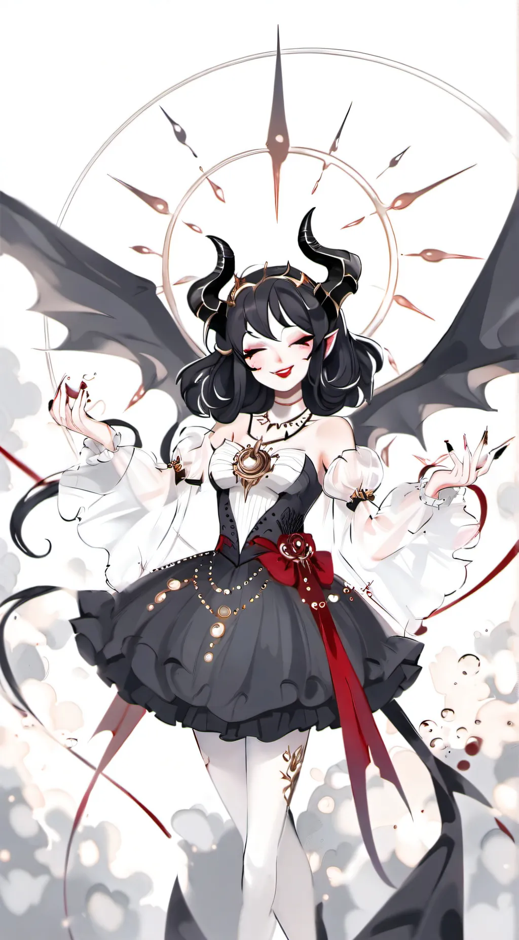 ai character: mela background