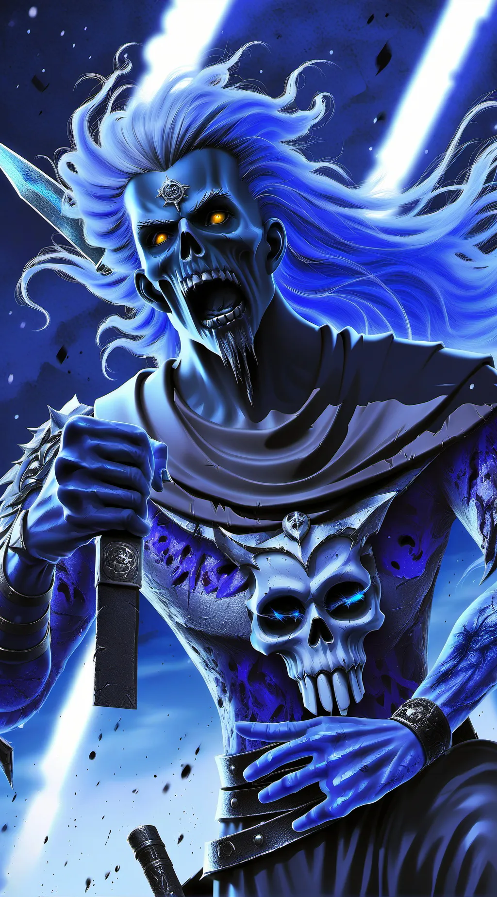 ai character: guerrero background